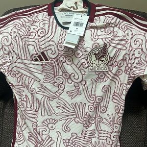 Adidas Mens Mexico Away Jersey Authentic
